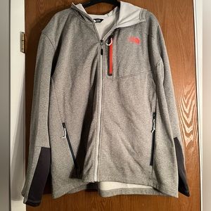 Men’s 2XL The North Face Gray zip-up Sweatshirt